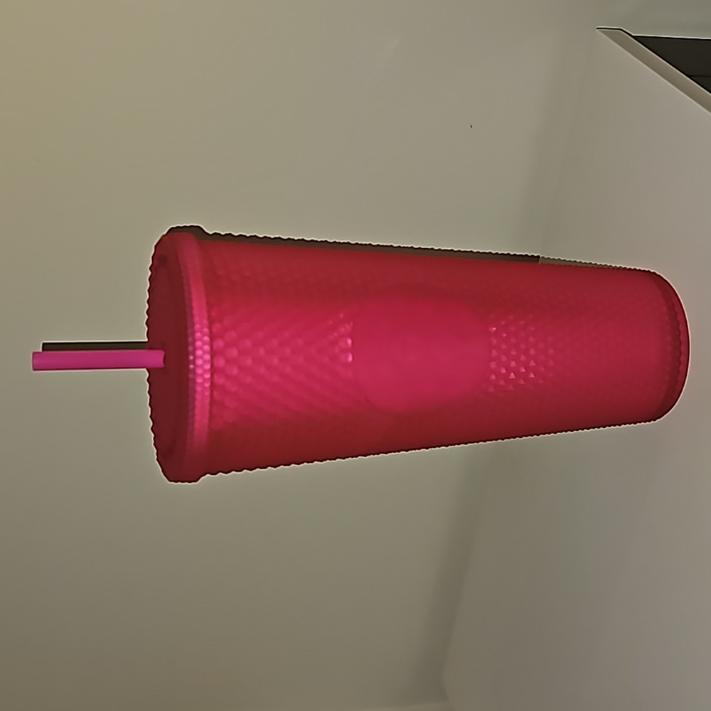 NEW Starbucks Barbie Neon Pink 🩷 Jelly Studded Tumbler